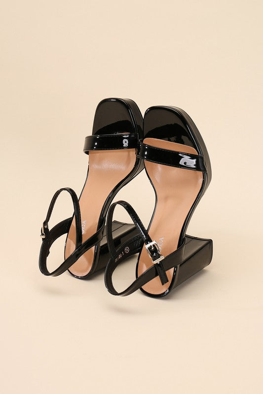 Bold Stylish Ankle Strap Heel