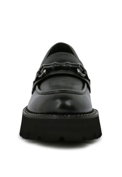 Bold Luxurious Chunky Leather Loafers