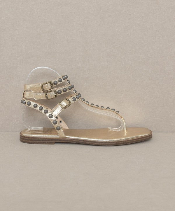 Bold Oasis Society Oaklyn - Studded Gladiator Sandal