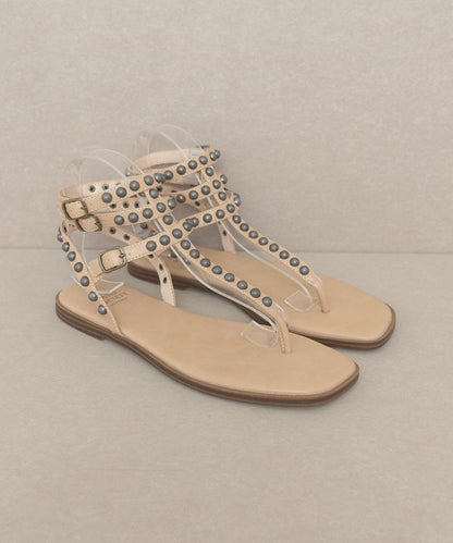 Bold Oasis Society Oaklyn - Studded Gladiator Sandal