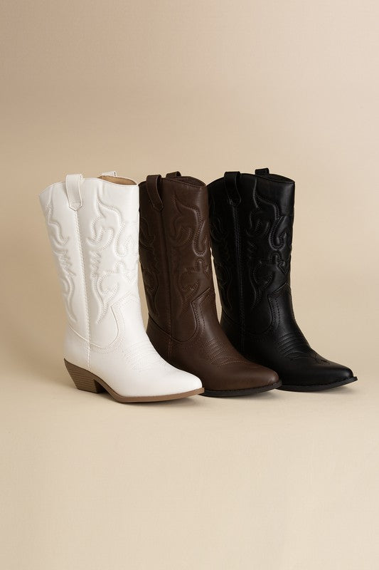 Bold Rerun Western Boots