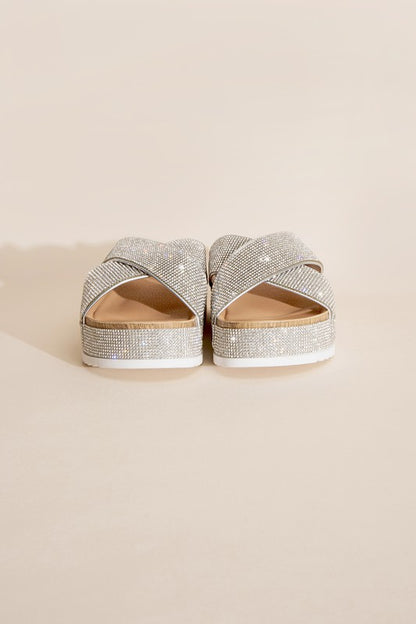 Bold Glamorous Rhinestone Slides