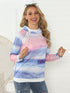 Full Size Tie-Dye Long Sleeve Hoodie - BoldlyCurvy