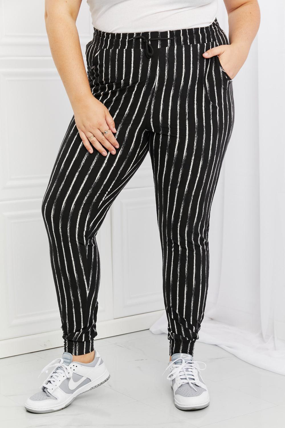 Leggings Depot Stay In Full Size Joggers - BoldlyCurvy