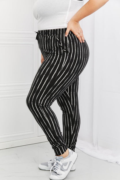 Leggings Depot Stay In Full Size Joggers - BoldlyCurvy